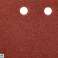 TOP 54H003 Papier de verre velcro 115 x 230 mm. K80. 5 pièces avec trous photo 2