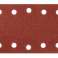 TOP 54H004 γυαλόχαρτο Velcro 115 x 230 mm. K100. 5 τεμ. με τρύπες εικόνα 1
