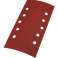 TOP 54H005 Papier de verre velcro 115 x 230 mm. K120. 5 pièces avec trous photo 4
