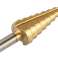 Step drills: 4 12 4 20 4 32 mm. TiN. set of 3 pcs. image 5