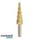 Step drills: 4 12 4 20 4 32 mm. TiN. set of 3 pcs. image 6