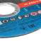 Metal cutting discs 115 x 1.0 x 22.2 mm. 41 A60 T BF. 10 pieces foil image 5