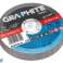 Metal cutting discs 115 x 1.0 x 22.2 mm. 41 A60 T BF. 10 pieces foil image 6