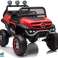 Mercedes Unimog S batteriebetriebenes Fahrzeug rote Lackierung Bild 1