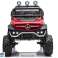 Mercedes Unimog S batteriebetriebenes Fahrzeug rote Lackierung Bild 2