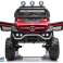 Mercedes Unimog S batteriebetriebenes Fahrzeug rote Lackierung Bild 5