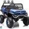 Mercedes Unimog S Batteriefahrzeug blau lackiert Bild 1