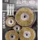 Zirkuläre Drahtbürsten. Welldraht. Messing. 25. 38. 50. 63. 75 mm. 5 Stk. Bild 6