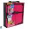 Armoire de mode pour poupée valise Rose photo 3