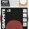 Velcro skiver 150 mm. P80. 5 stk. med 8 huller billede 1