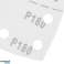 Velcro-Schleifpapiere. Eisen 102 x 152 mm. P180. 5 Stk. mit 11 Löchern Bild 4