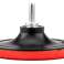 Disque de fixation auto-agrippant 125 mm x tige M14 photo 2