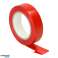 Red insulating tape. flame retardant. width 15mm. thickness 0.13mm. length 10m image 1