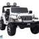 Batterie Auto Jeep Rubicon 4x4 Weiß Bild 1