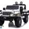 Batterie Auto Jeep Rubicon 4x4 Weiß Bild 2