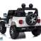 Batterie Auto Jeep Rubicon 4x4 Weiß Bild 3