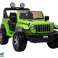 Baterie do auta Jeep Rubicon 4x4 zelená fotka 1