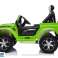 Baterie do auta Jeep Rubicon 4x4 zelená fotka 3