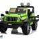 Baterie do auta Jeep Rubicon 4x4 zelená fotka 5