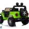 Baterie do auta Jeep Rubicon 4x4 zelená fotka 6