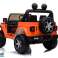 Batteri Bil Jeep Rubicon 4x4 Oransje bilde 2