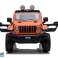 Batteri Bil Jeep Rubicon 4x4 Oransje bilde 5