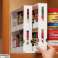 PULL-OUT E RACK GIRATÓRIO SPICE ORGANIZER RECIPIENTE DE BANCADA PARA ARMÁRIO foto 1