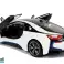 Auto R/C BMW i8 Rastar 1:14 Blanc Porte Automatique photo 3