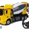 Voiture R/C Mercedes Benz Arocs Rastar 1:14 Jaune sur la télécommande photo 1