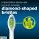 Philips Sonicare W2 Optimal hvite Sonic elektriske tannbørstehoder for hvitere tenner, i hvit, 4-pakning, hvit bilde 4