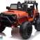 Battery powered car Jeep JC666 Orange image 2