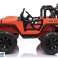 Battery powered car Jeep JC666 Orange image 3