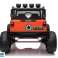 Battery powered car Jeep JC666 Orange image 4