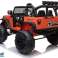 Battery powered car Jeep JC666 Orange image 5