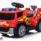 Accu brandweerwagen TR1911 Rood foto 2