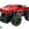 Remote Controlled Car R/C 6.5 km/h High Wheels Red image 2