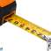 Steel tape measure 7.5 m x 25 mm. auto lock. stop button. magnet image 2