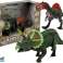 Spinosaurus dinosaur figur sett. Triceratops bilde 1
