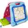 Double-sided drawing board with markers and magnets image 1