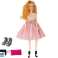 Doll Model Blonde Hair 28 cm Purse High Heels image 1