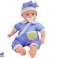 Baby Doll 45 cm Blue Clothes image 1