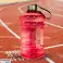 BOMBOLETTA D'ACQUA SPORTIVA BORRACCIA PER PALESTRA IN ACCIAIO BPA FREE 2.2L foto 2