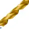 Metal Drill Baildon DIN 338 RN 10.5 mm. HSS TiN S . 133 87 mm 3-flat shank image 2
