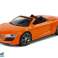 Coche Fricción Descapotable Naranja 1:18 fotografía 1