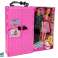Ensemble de poupée garçon fille armoire garde-robe vêtements dans valise photo 3