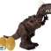 Brauner Dinosaurier batteriebetriebene Bewegungen mit Soundprojektor Bild 1