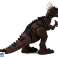 Brauner Dinosaurier batteriebetriebene Bewegungen mit Soundprojektor Bild 3