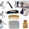 Set Friseursalon Kinder Barber Trockner Rasierer Zubehör Silber Bild 2