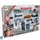Set Friseursalon Kinder Barber Trockner Rasierer Zubehör Silber Bild 5