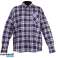 LPKF22XL Chemise en flanelle à carreaux. bleu marine. H:188 194. C:116 120. 2XL. LP photo 1